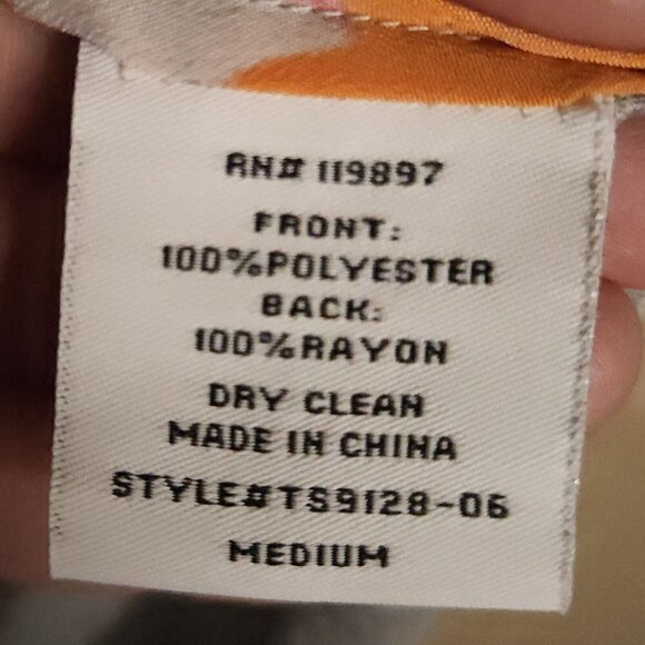 Brixon Ivy Mixed Material Silky Watercolor Knit Back Tank Top Medium - Picture 5 of 5